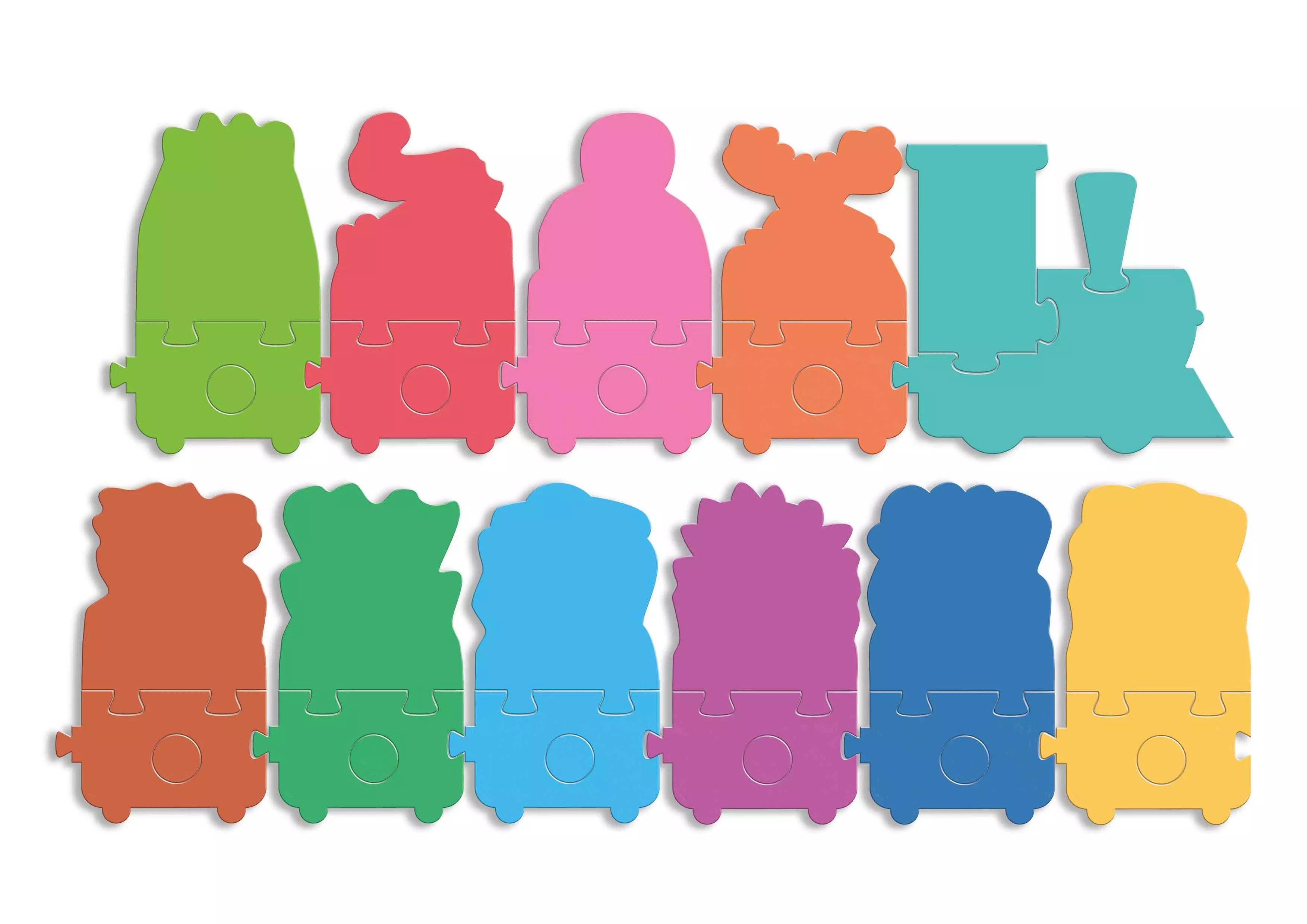 Maxi układanki. Maxi Ciuchcia - Puzzle