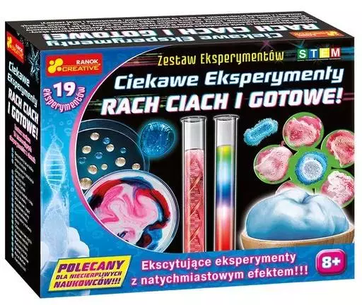 Ciekawe eksperymenty rach ciach i gotowe - Zabawki