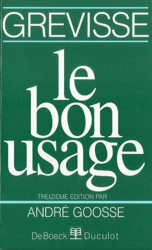 Bon usage - Książki