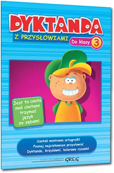 Dyktanda z przysłowiami do klasy 3 - Książki