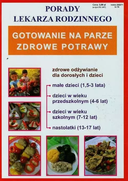 Gotowanie na parze. Zdrowe potrawy - Książki