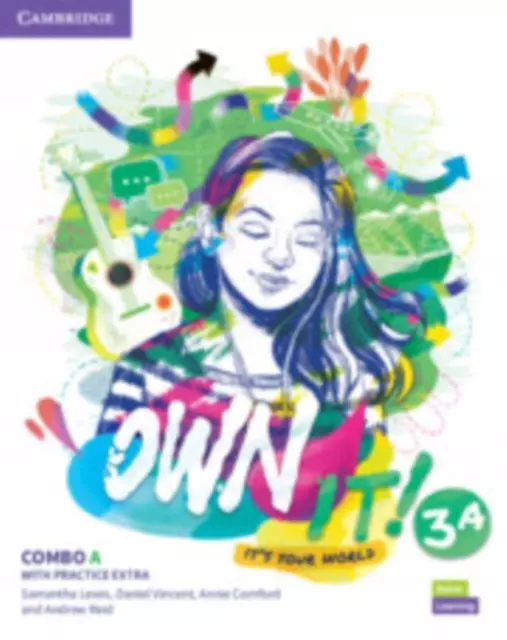 Own it! Level 3 Combo A Student's Book and Workbook with Practice Extra - Książki