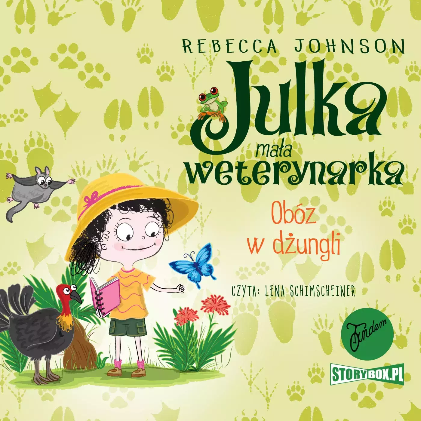 CD MP3 Obóz w dżungli. Julka mała weterynarka. Tom 12 - Audiobooki