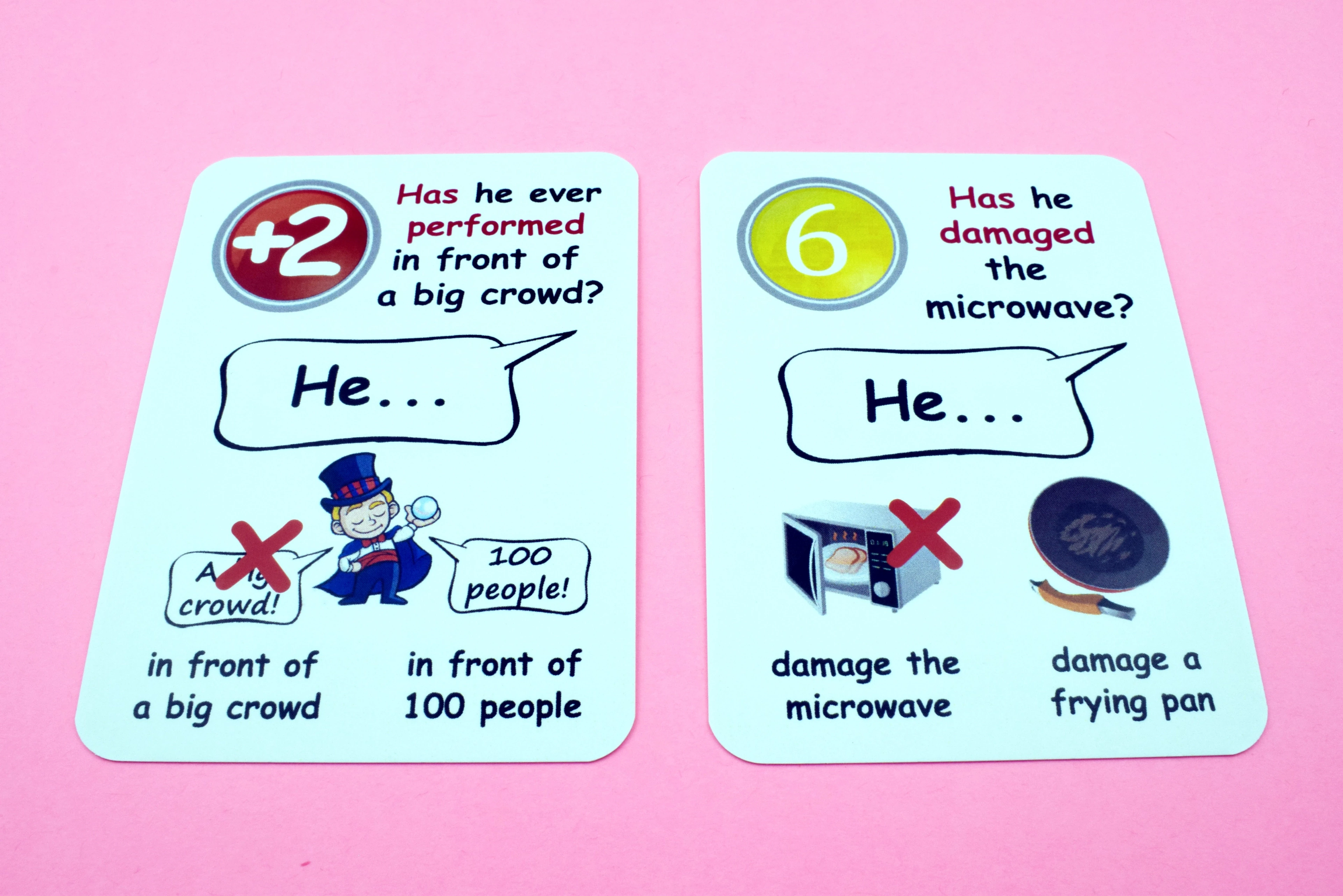 Fun Card English. Present Perfect - Gry