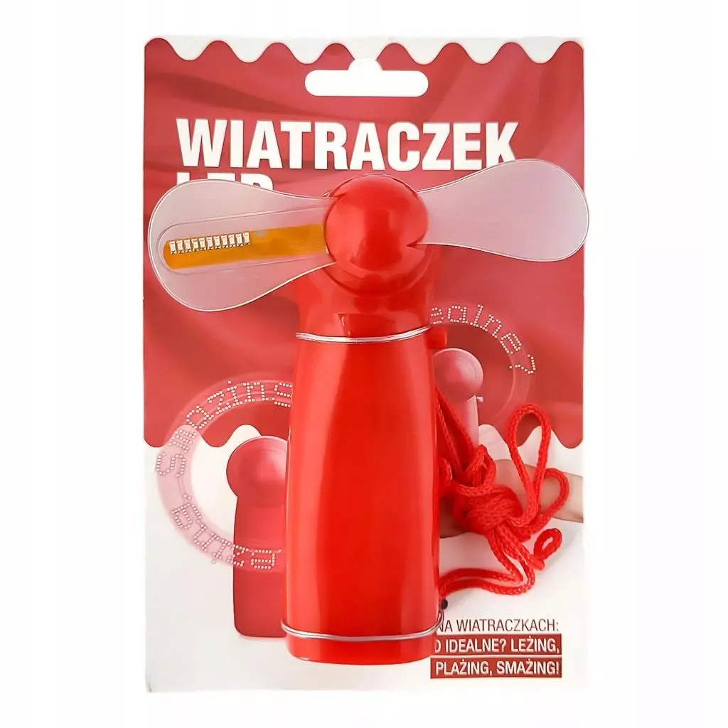 Wiatraczek led czerwony - Książki