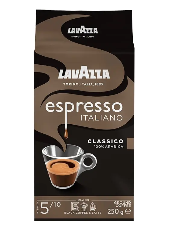 Kawa mielona Lavazza Espresso Italiano Classico, 250 g - Papiernicze i szkolne