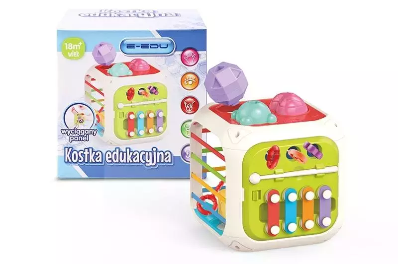 Kostka edukacyjna E-Edu - Zabawki