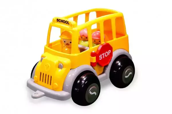 Autobus szkolny z 3 figurkami - Książki