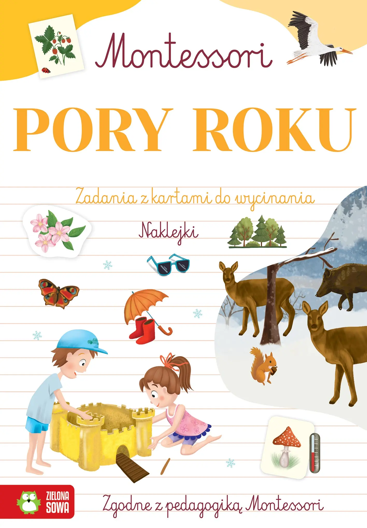 Zeszyt Montessori. Pory roku - Książki