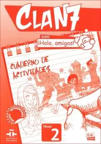 Clan 7 con Hola amigos 2. Zeszyt ćwiczeń - Książki