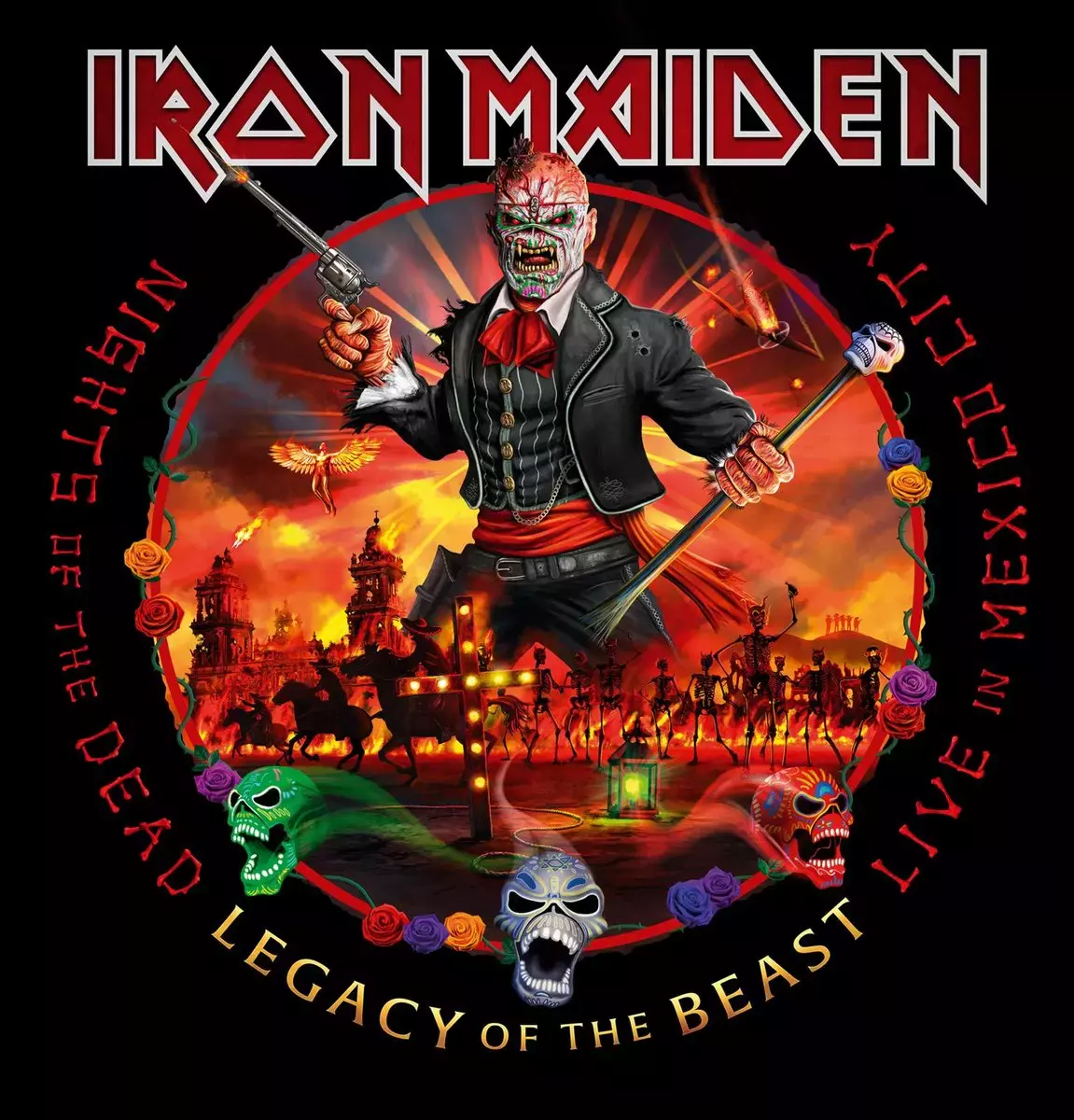 Nights Of The Dead - Legacy Of The Beast, Live in Mexico City (Deluxe). CD - Muzyka