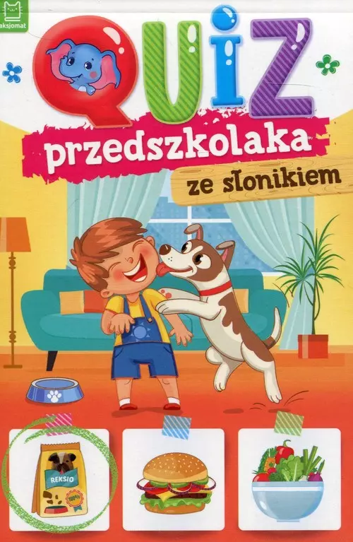 Quiz przedszkolaka ze słonikiem - Książki