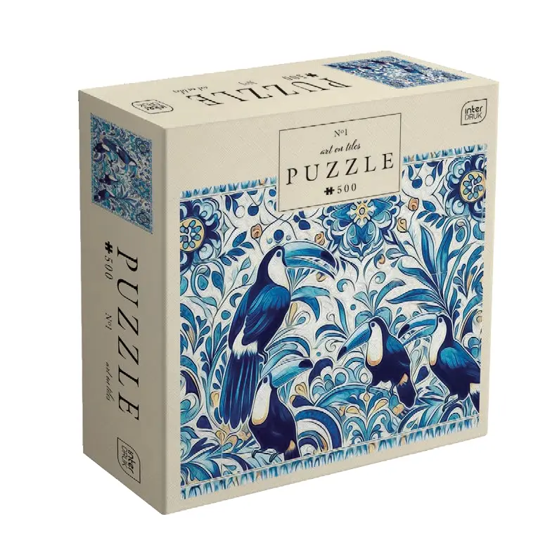 Puzzle 500 elementów. Art on Tiles 1 - Puzzle