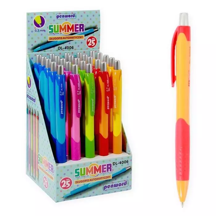 Długopis automatyczny Summer - Papiernicze i szkolne