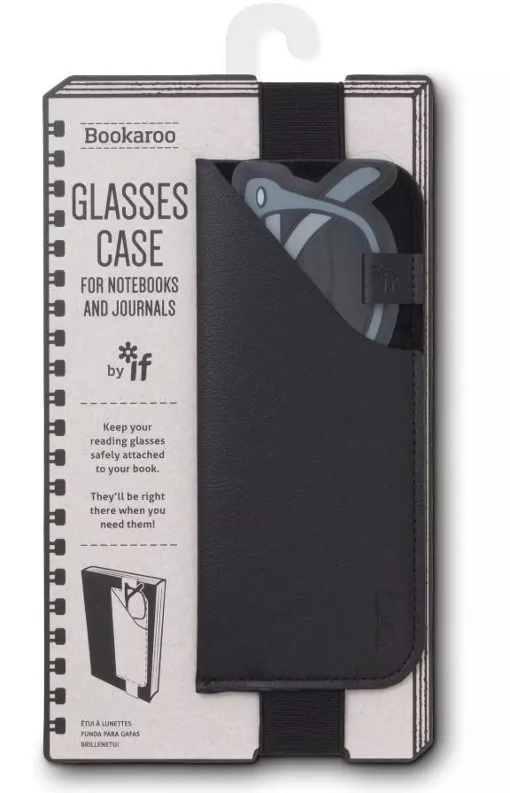 Bookaroo Glasses case Uchwyt na okulary czarny - Książki
