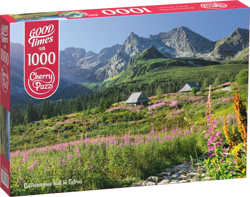 Puzzle 1000 elementów. Hala Gąsienicowa w Tatrach 30059 - Puzzle