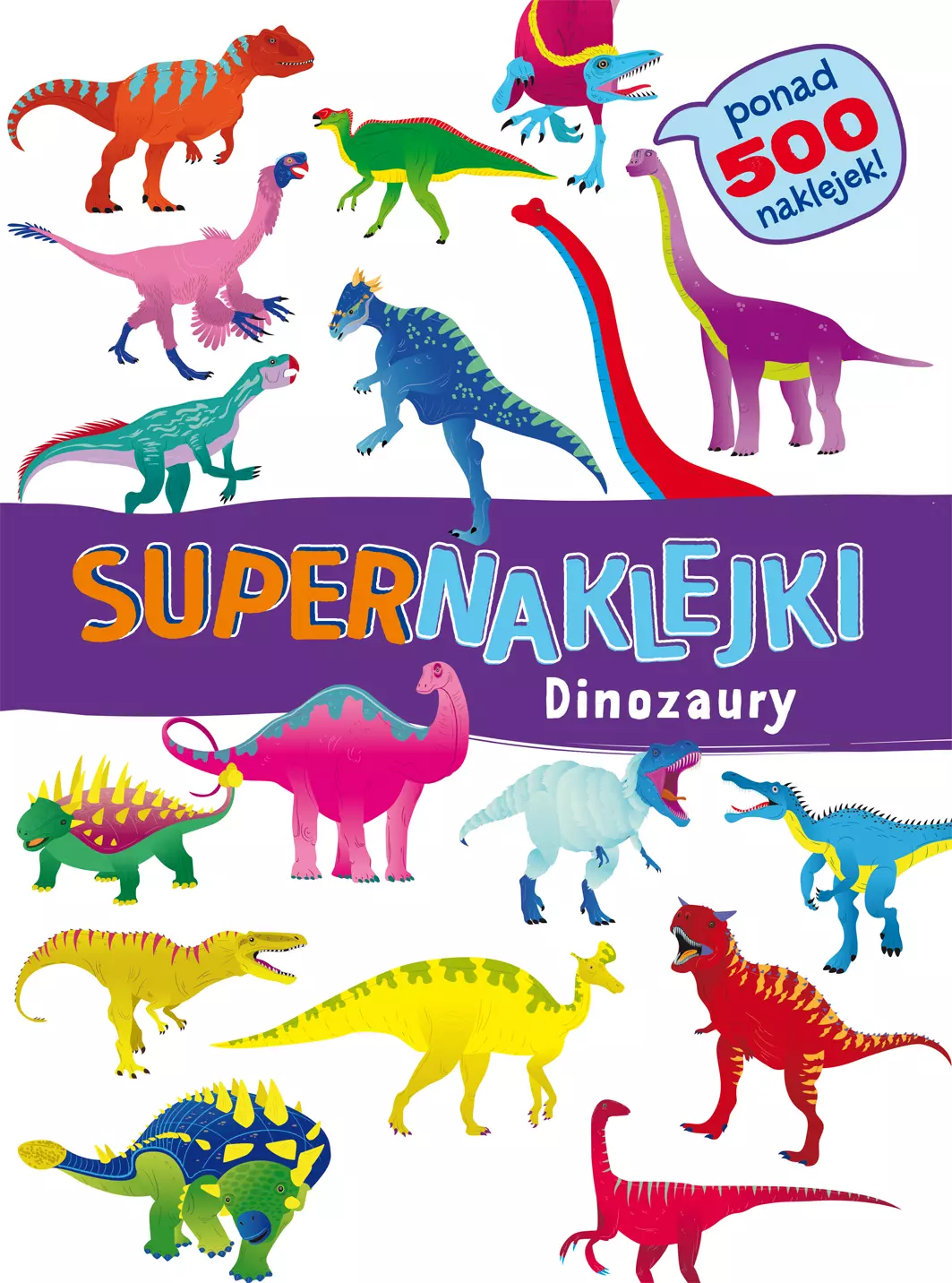 Supernaklejki: Dinozaury - Książki