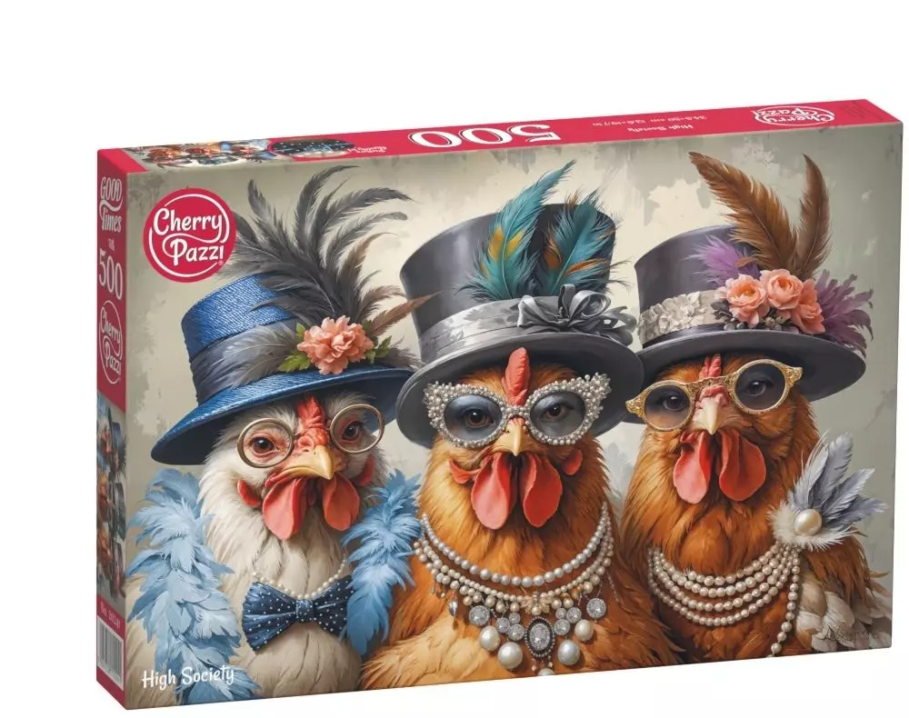 Puzzle 500 elementów. Wyższe sfery 20241 - Puzzle