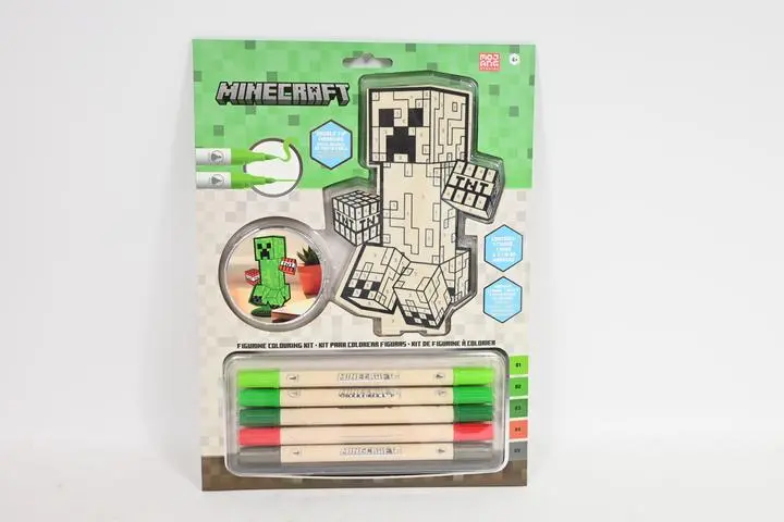 Minecraft d/kolor.5flamast.+figurka2D 96528 - Zabawki
