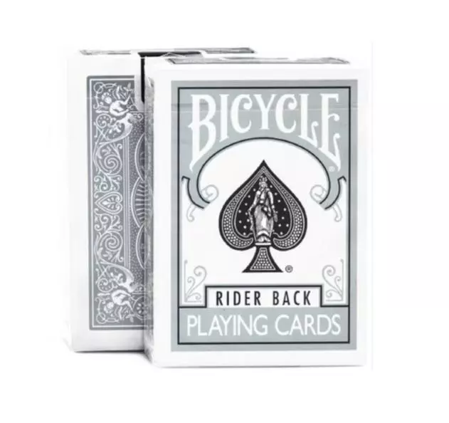 Karty Rider Back Silver BICYCLE - Gry