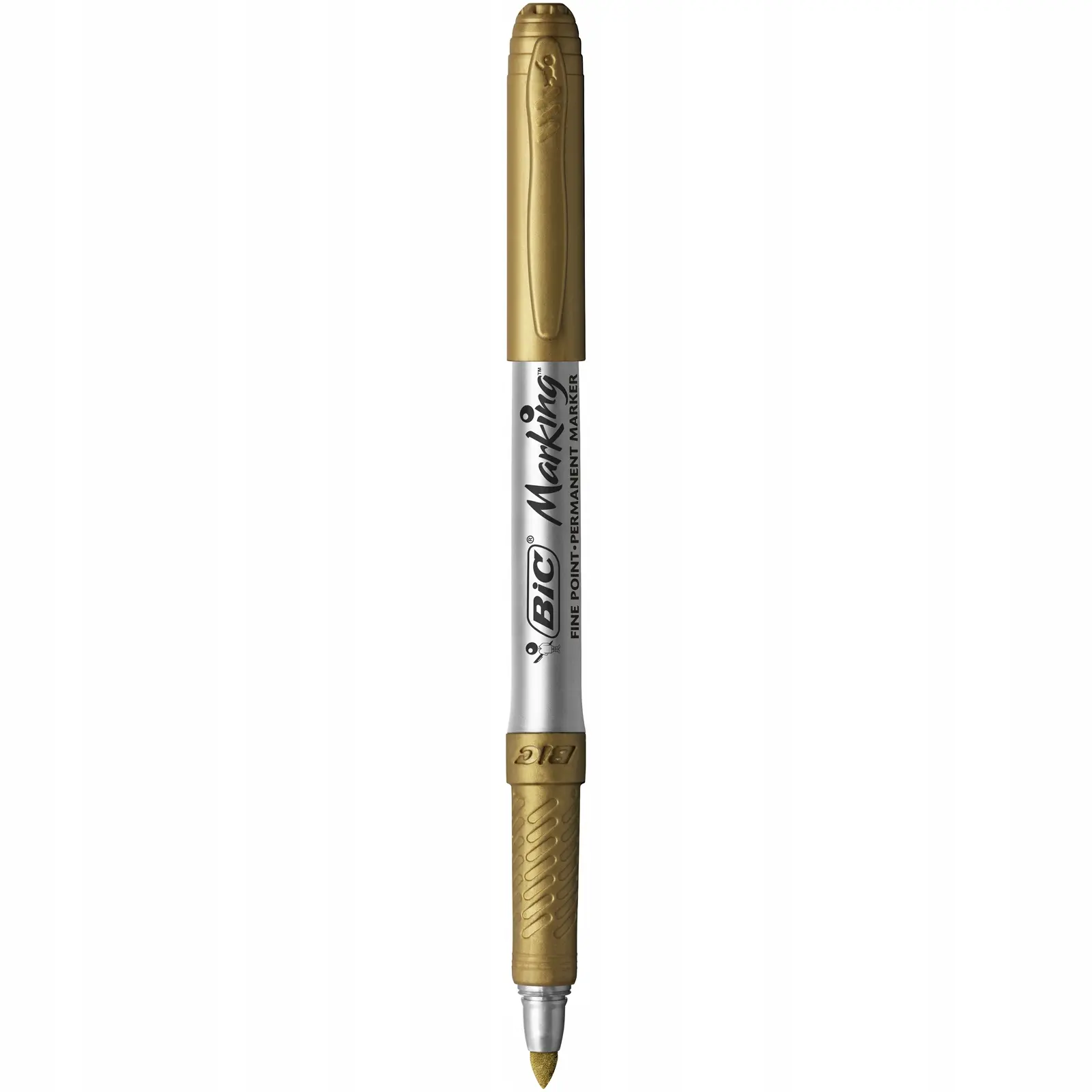 Marker permanentny złoty BIC 1 szt. - Papiernicze i szkolne