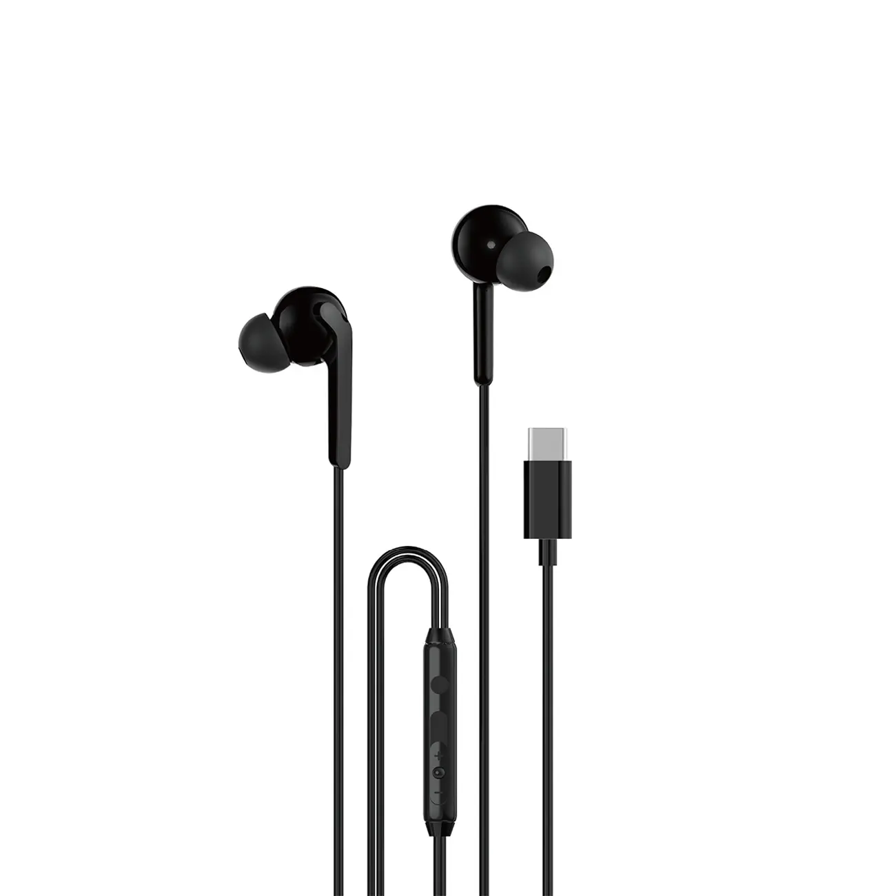 Słuchawki Dudao X3C+ przewodowe USB-C dokanałowe 1.2m - czarne - Elektronika i akcesoria