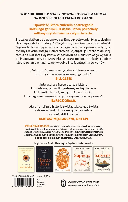 Sapiens. Wydanie jubileuszowe - Książki