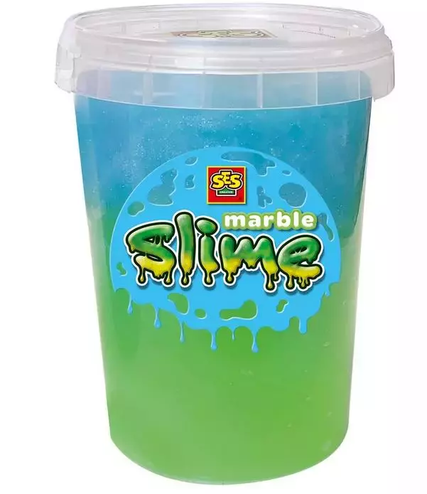 Slime zielony / niebieski 200g - Zabawki