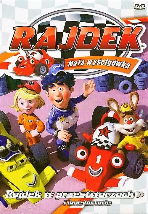 Rajdek mała wyścigówka. Rajdek w przestworzach i inne historie, DVD - Filmy