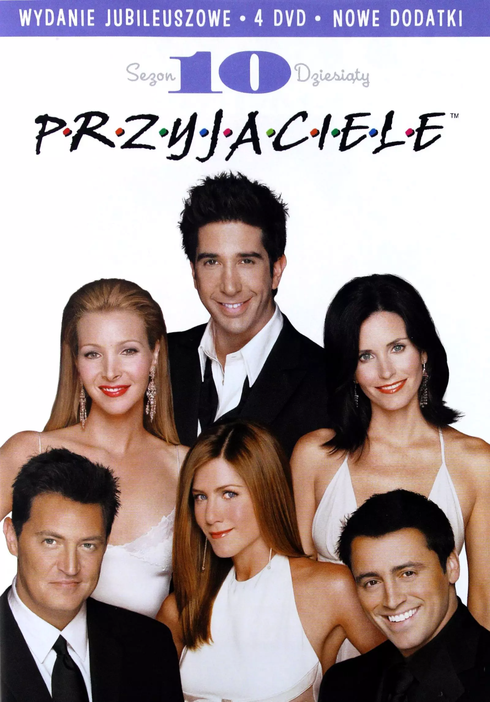 Przyjaciele. Edycja jubileuszowa. Sezon 10, 4 DVD - Filmy