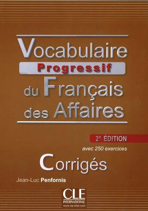 Vocabulaire progressif des Affaires klucz 2 edycja - Książki
