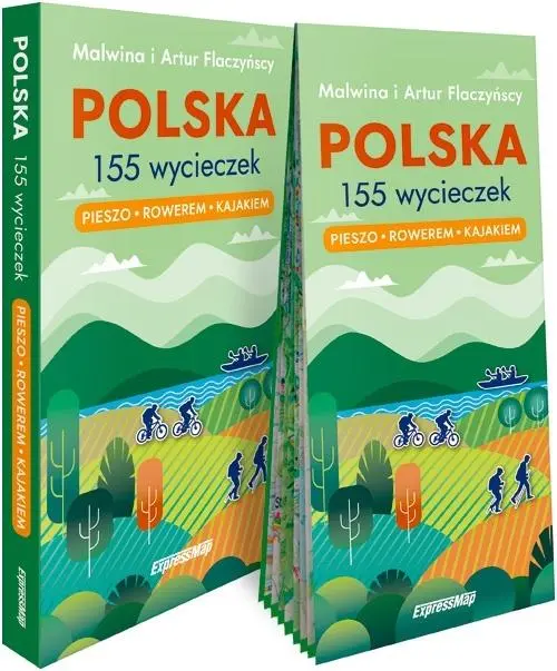 Polska. 155 wycieczek. Pieszo, rowerem, kajakiem - Książki