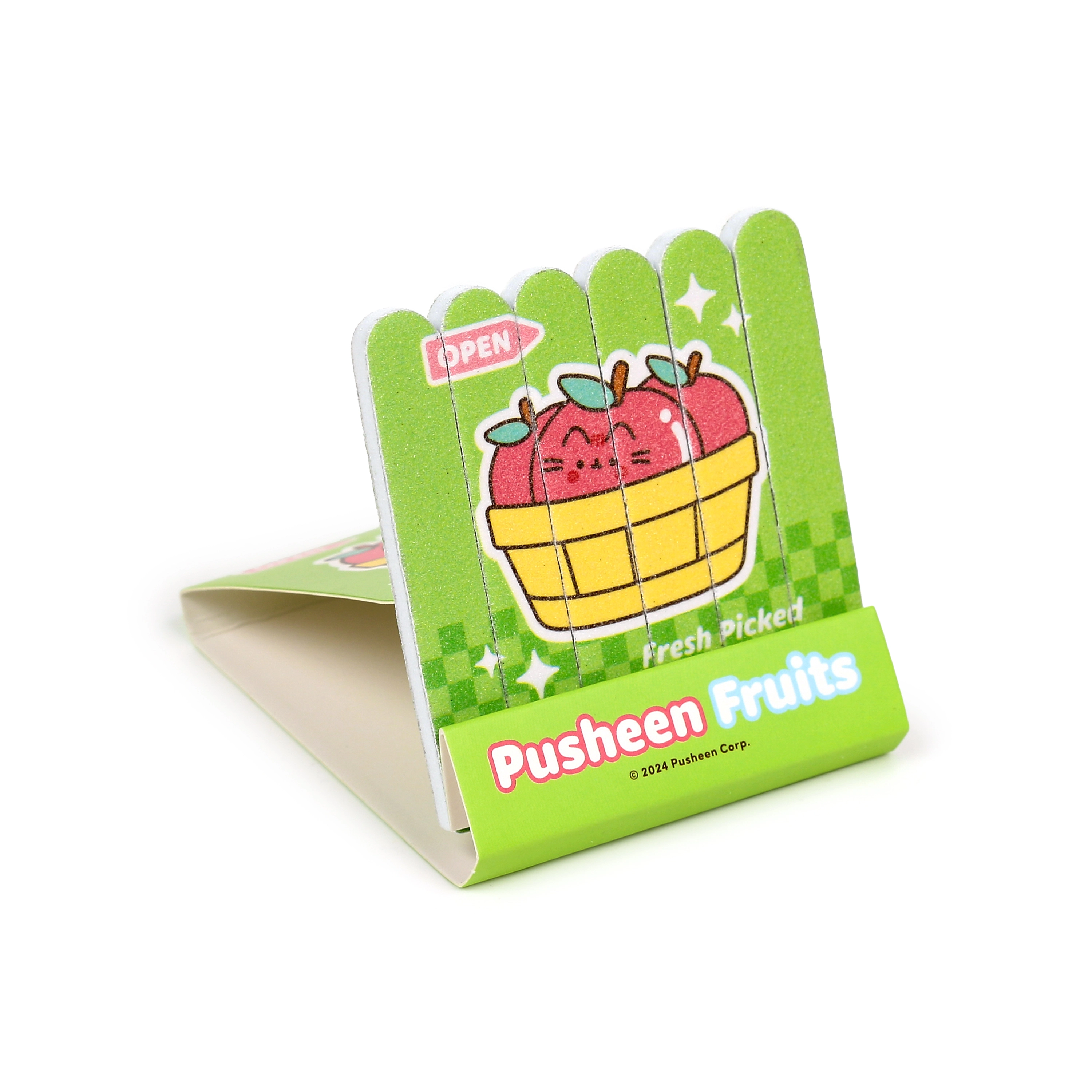 Pilnik do paznokci - zestaw - Pusheen Fruits - Zabawki