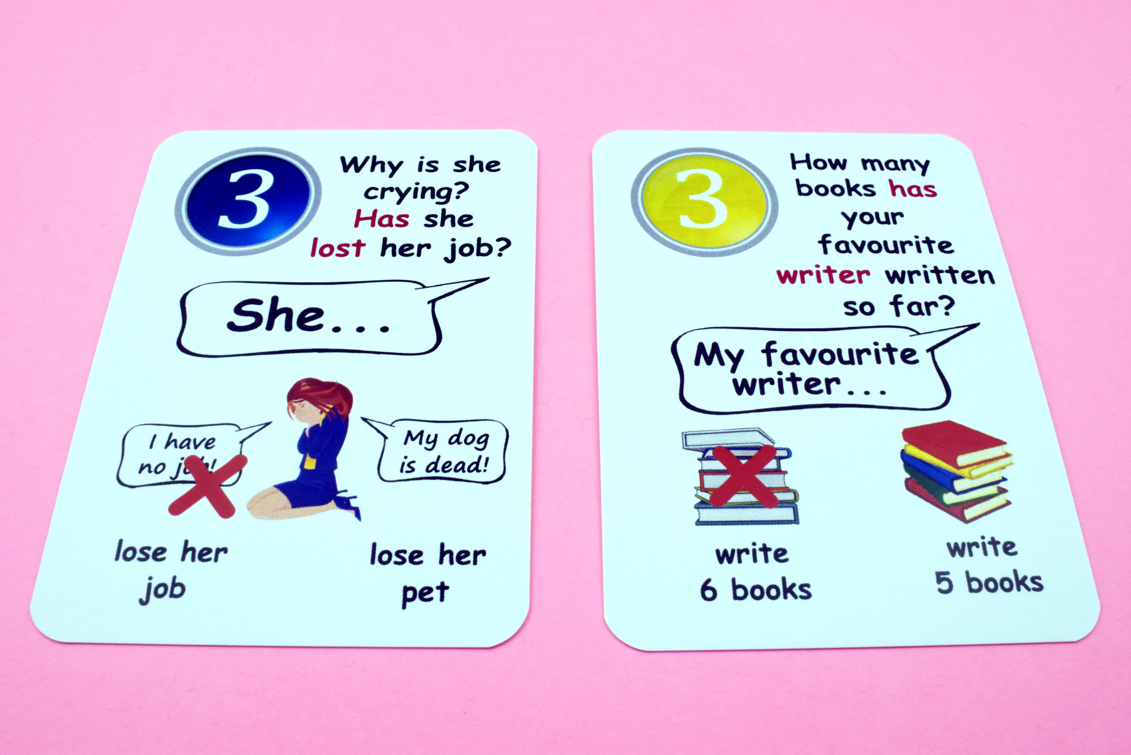 Fun Card English. Present Perfect - Gry