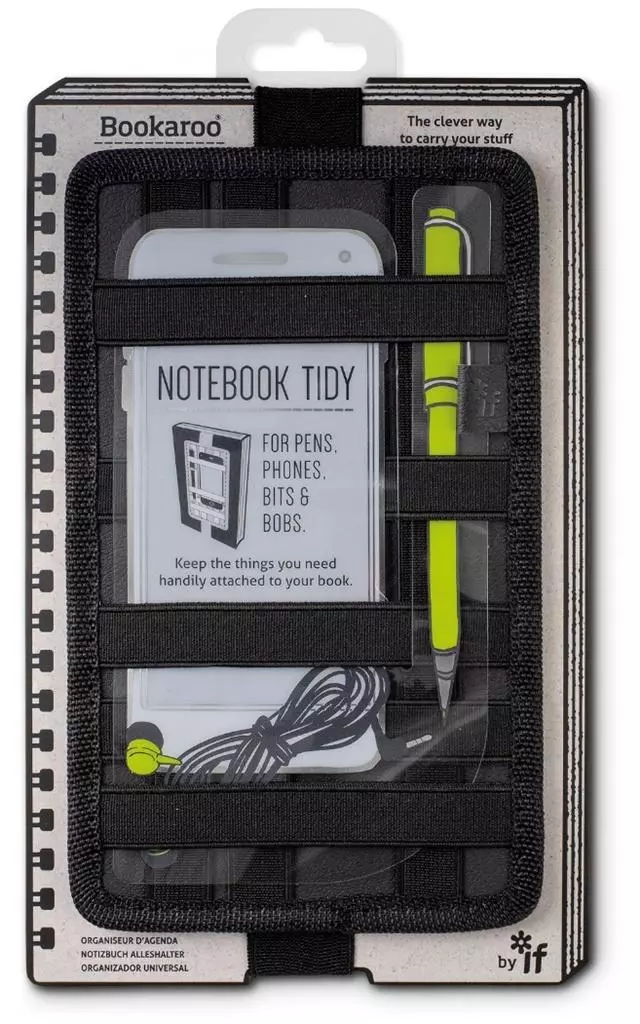 Bookaroo Notebook tidy - organizer na notes czarny - Zabawki