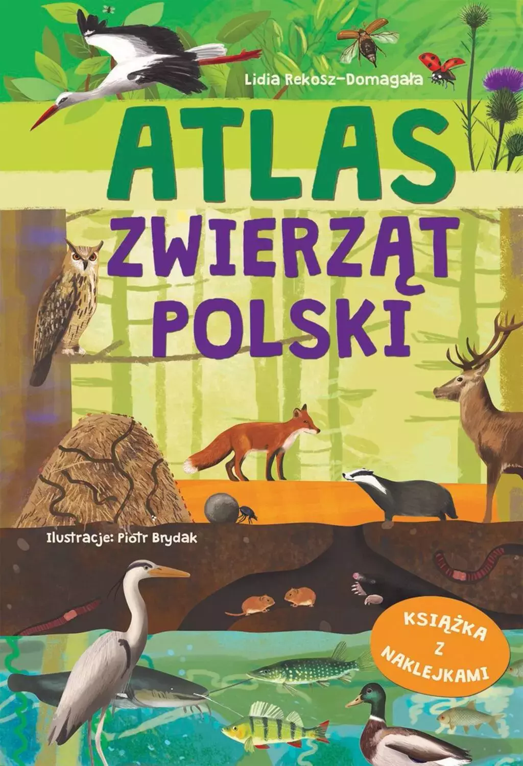 Atlas zwierząt Polski - Książki
