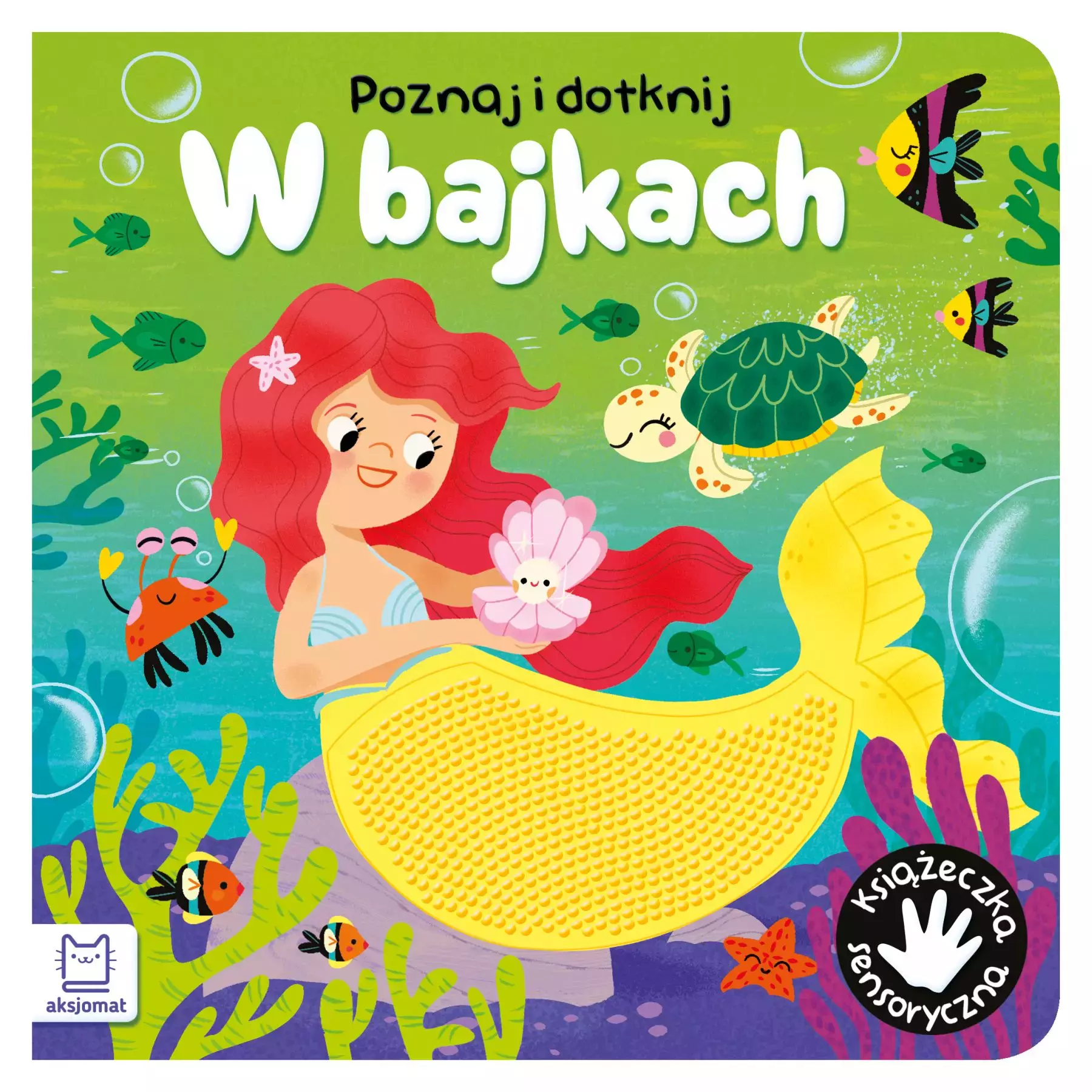 Poznaj i dotknij. W bajkach. Książeczka sensoryczna - Książki