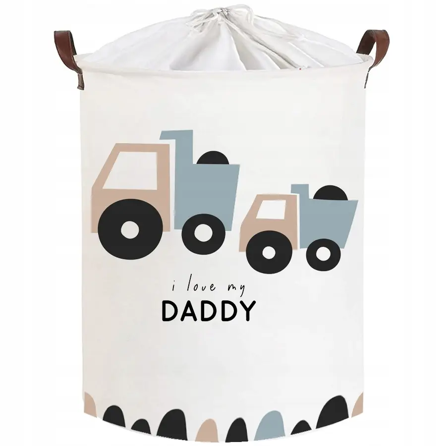 KOSZ NA ZABAWKI ZAMYKANY POJEMNIK ORGANIZER CIĘŻARÓWKI PREMIUM XL 43l - Mama i dziecko