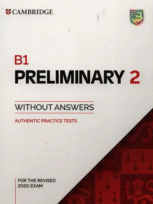 B1 Preliminary 2 Student's Book without Answers - Książki