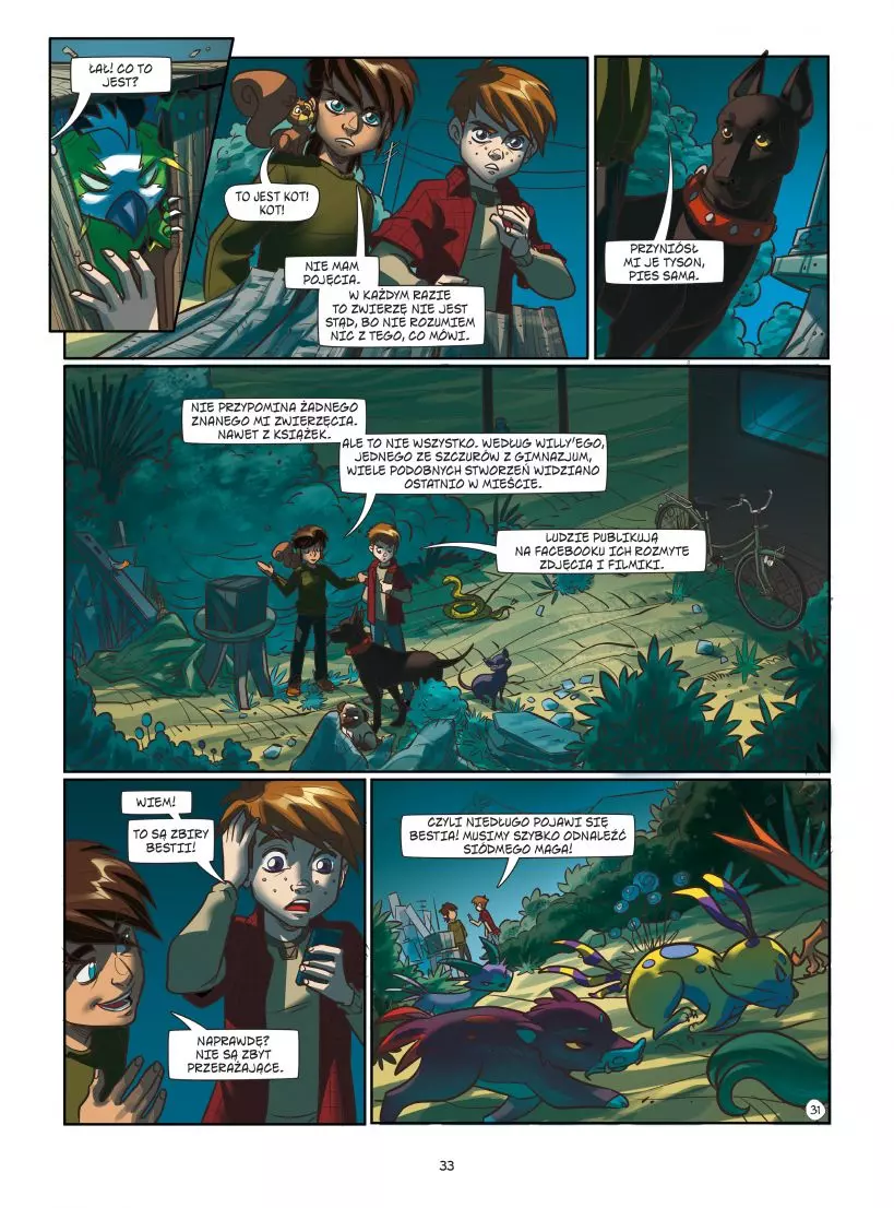 Magiczna 7. Tom 3. Bestia powraca! - Książki