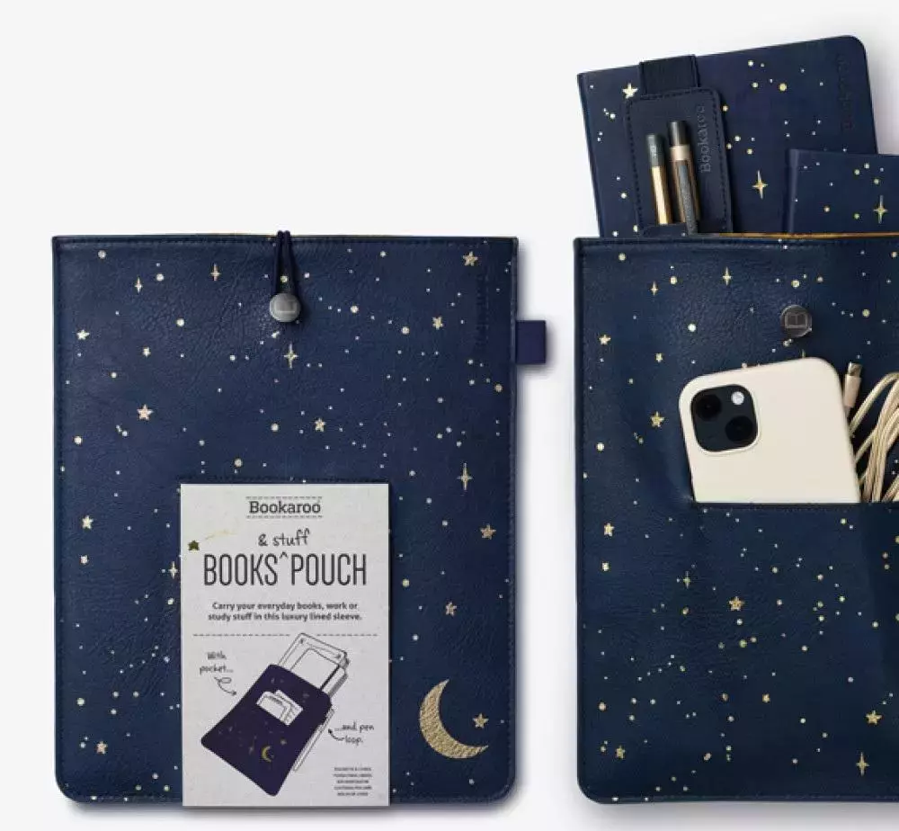 Bookaroo Books & Stuff etui na książkę księżyc - Zabawki