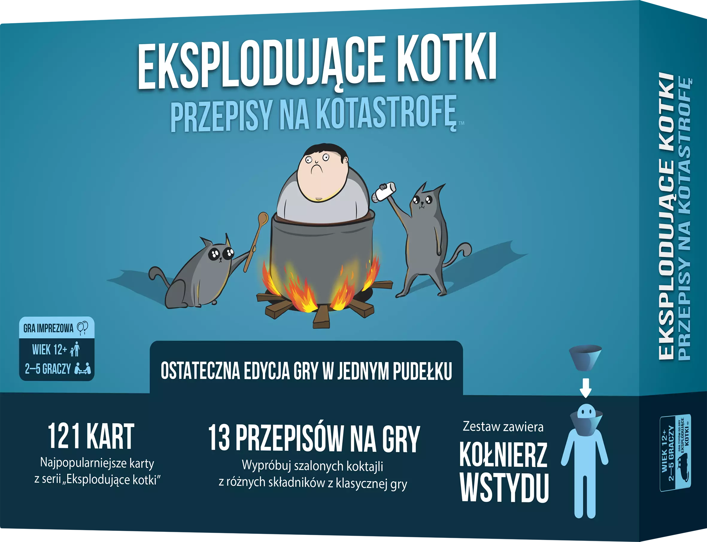 Eksplodujące Kotki. Przepisy na Kotastrofę - Gry
