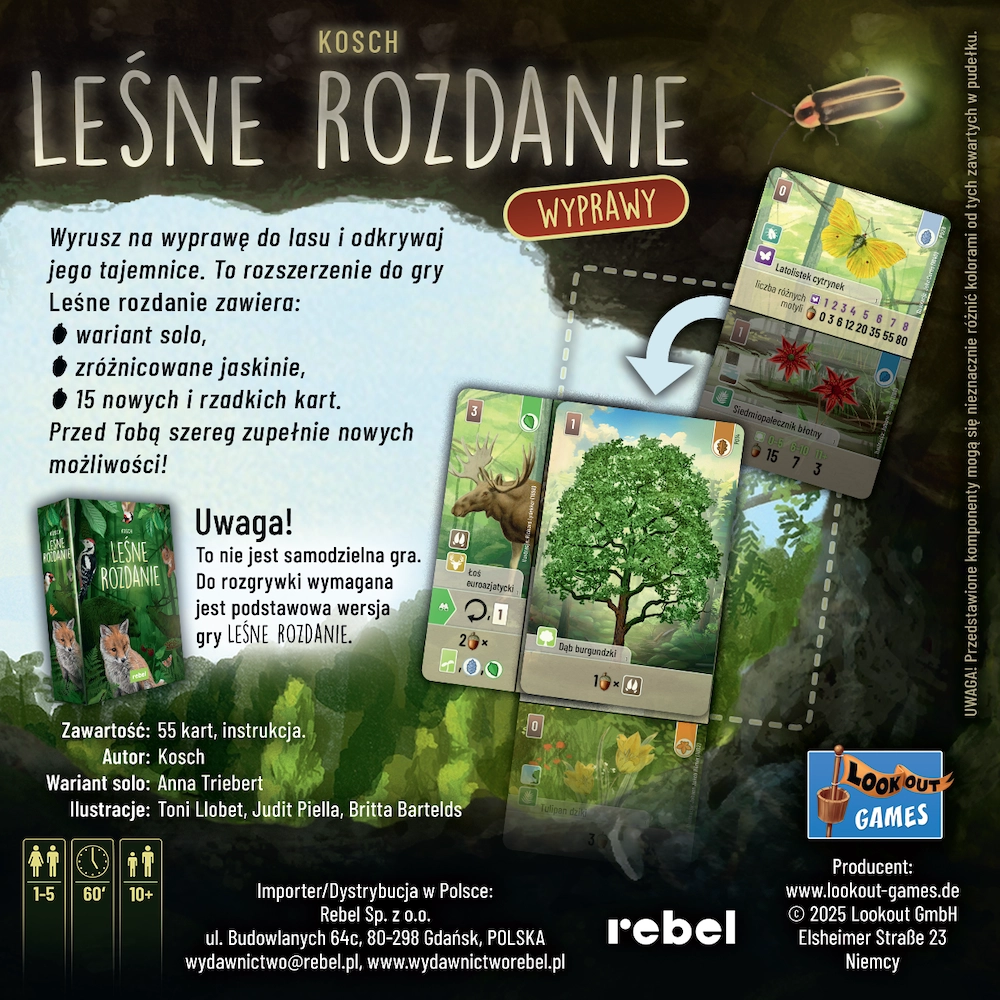 Leśne rozdanie. Wyprawy - Gry