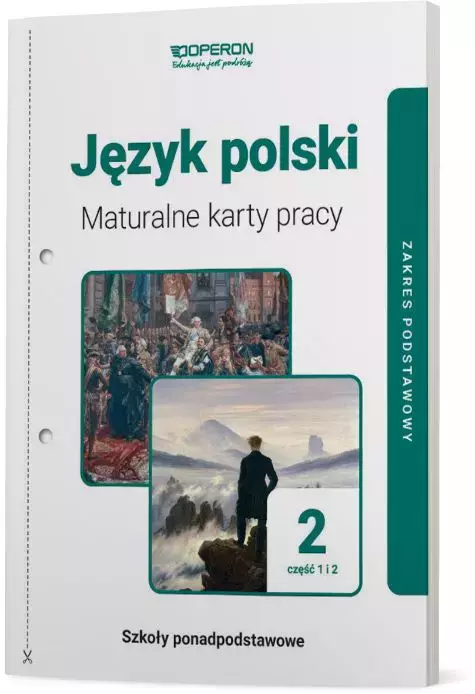 Język polski 2. Linia I. Część 1-2. Maturalne karty pracy. Zakres podstawowy - Książki