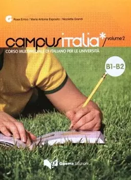 Campusitalia 2 podręcznik + ćwiczenia poziom B1-B2 - Książki