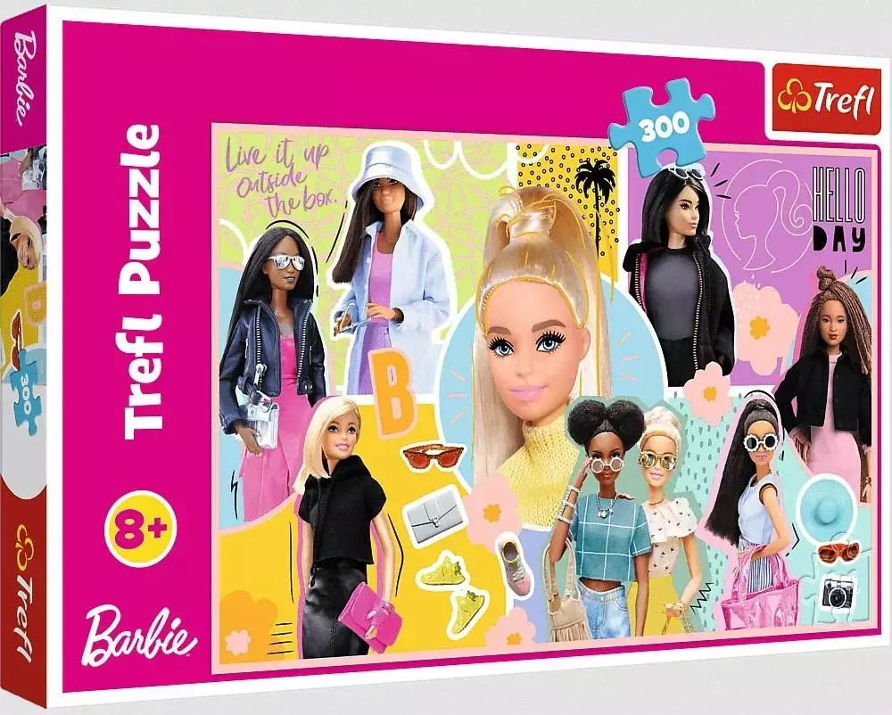 Puzzle 300 Twoja ulubiona Barbie TREFL - Puzzle