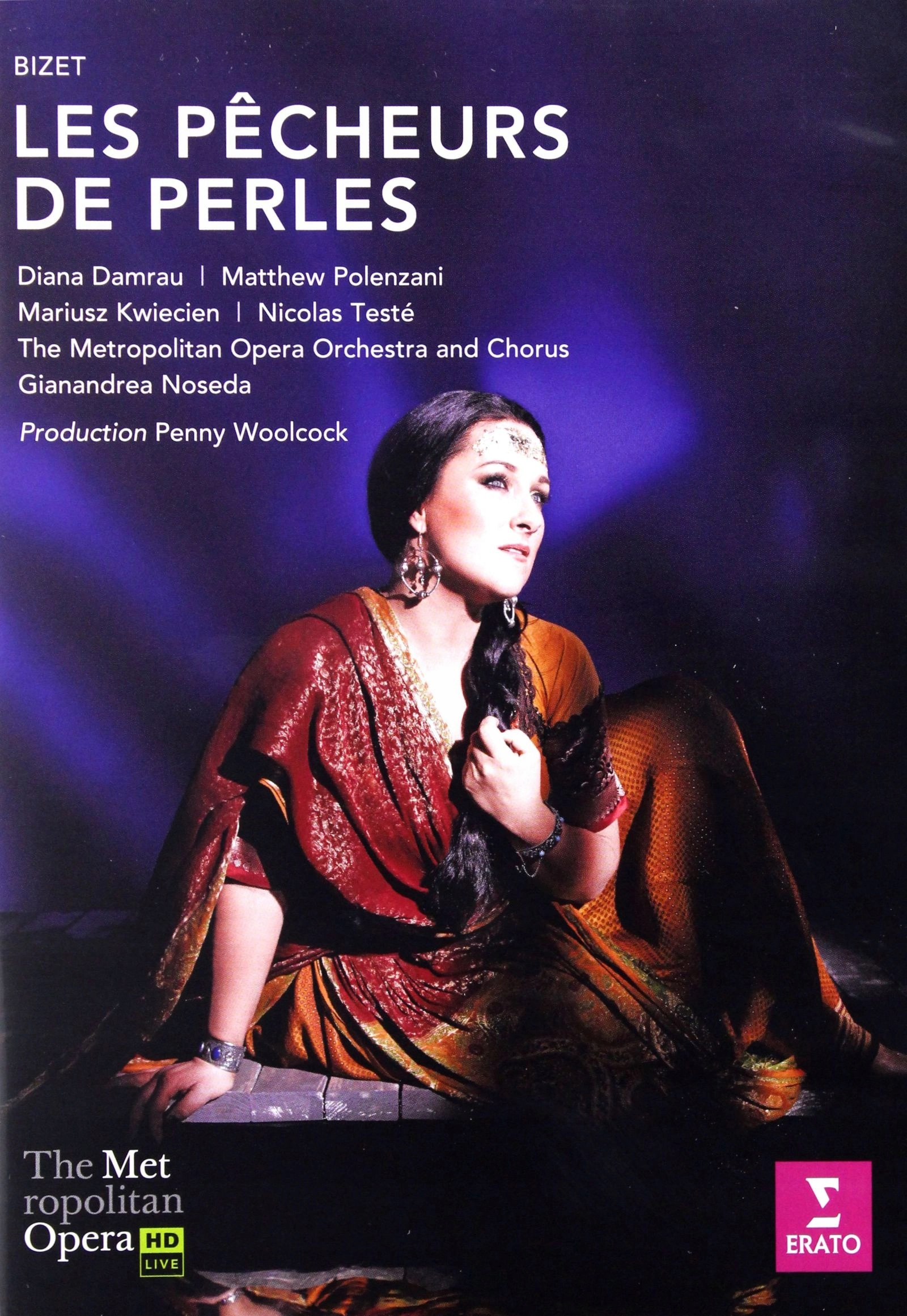 BIZET: LES PECHEURS DE PERLES (DVD) - Muzyka