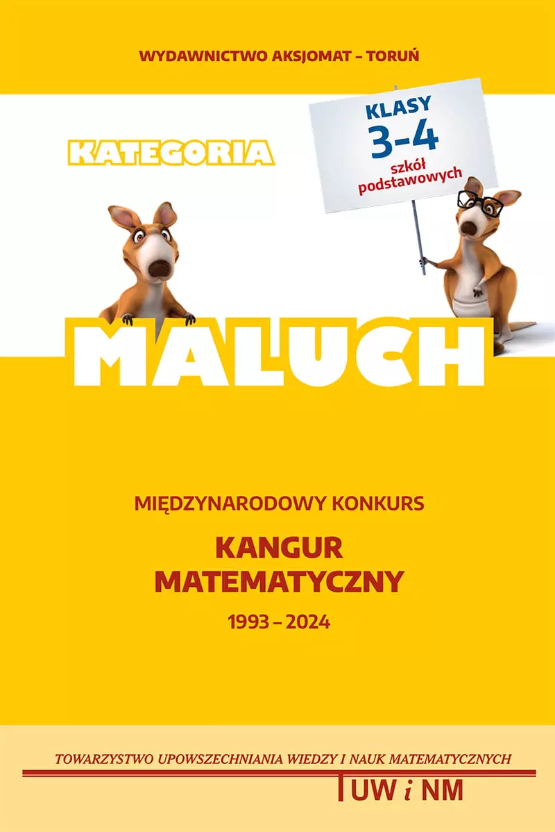 Międzynarodowy konkurs Kangur Matematyczny 1993-2024. Kategoria Maluch - Książki