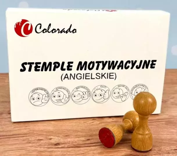 Pieczątki motywacyjne angielskie - Papiernicze i szkolne