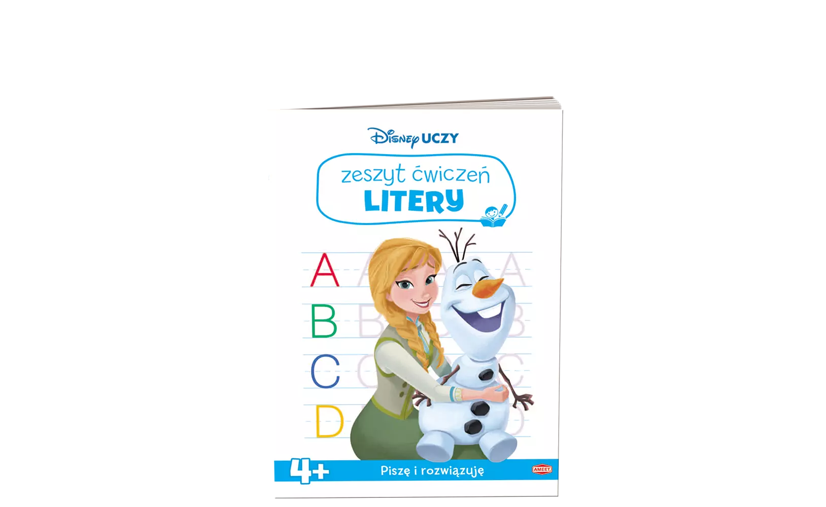 Disney uczy. Kraina Lodu. Zeszyt ćwiczeń. Litery - Książki